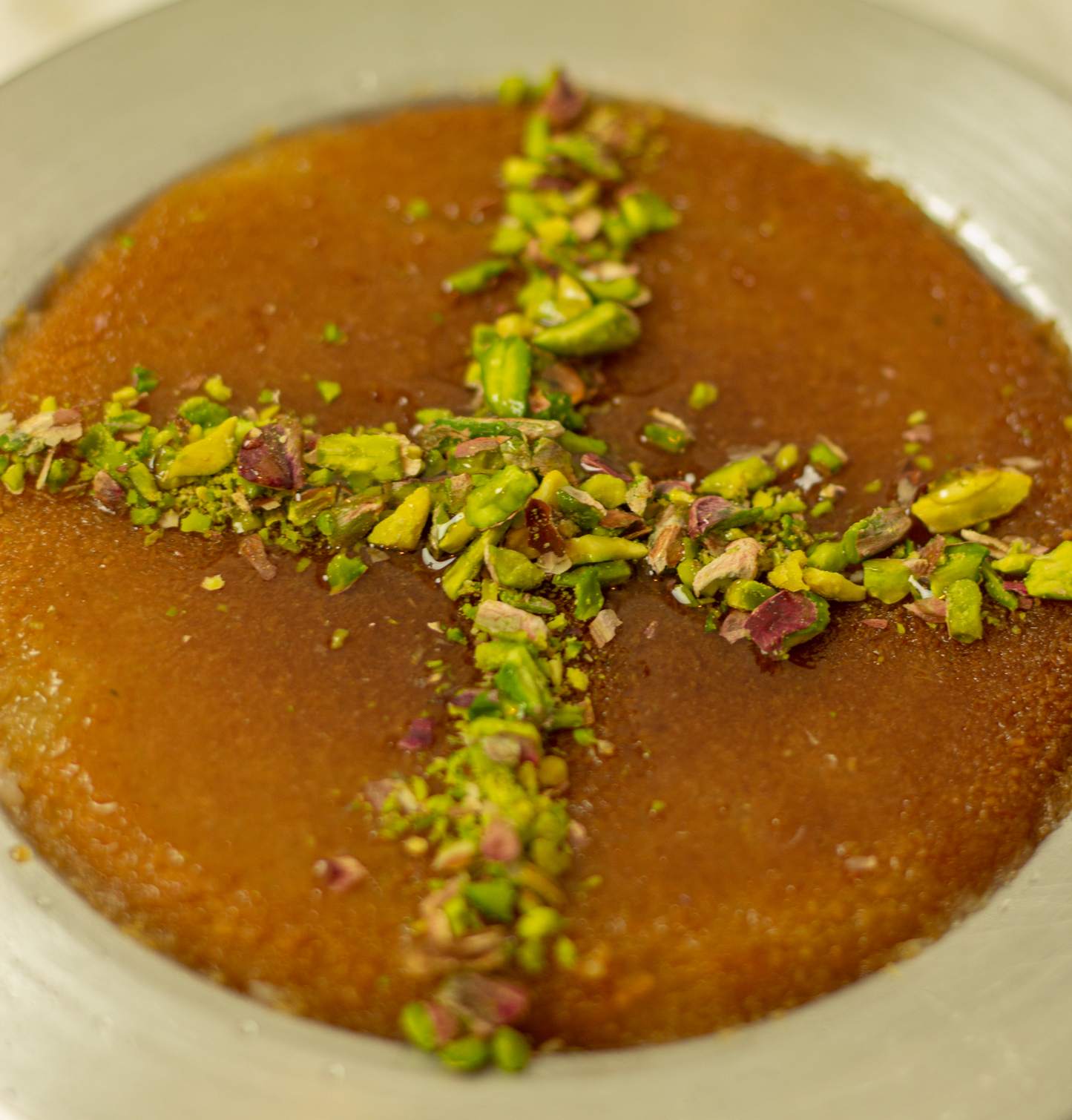 MINI KUNAFA NABULSIE Z  SERKIEM I PISTACJĄ